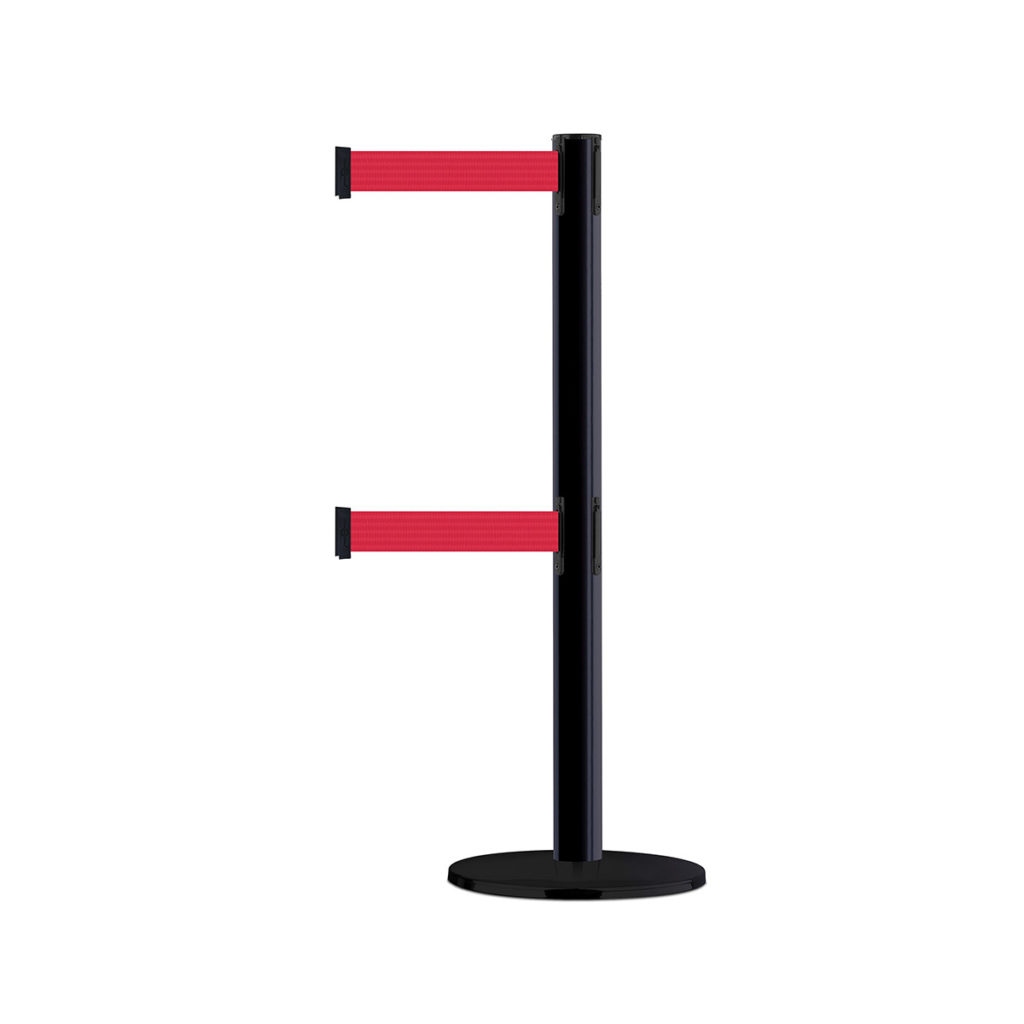 Tensabarrier® 889 T2™ Advance Dual-Line Retractable Belt Stanchion