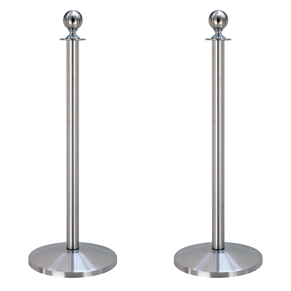 2 Complete Sets of Flat Rope Stanchion